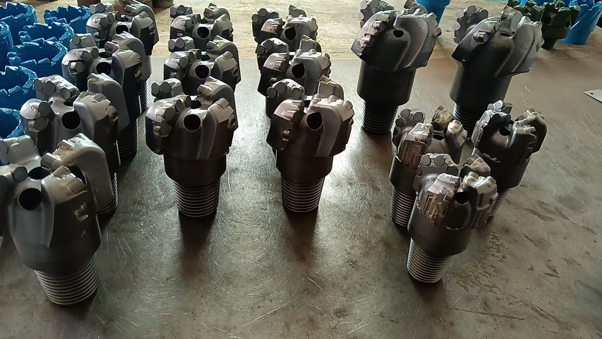 矿用钻头金刚石四翼不取芯钻头